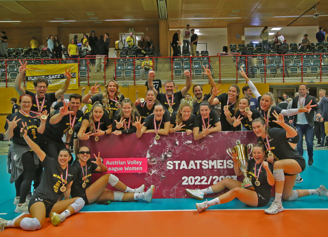 Staatsmeistertitel für die Steelvolleys!