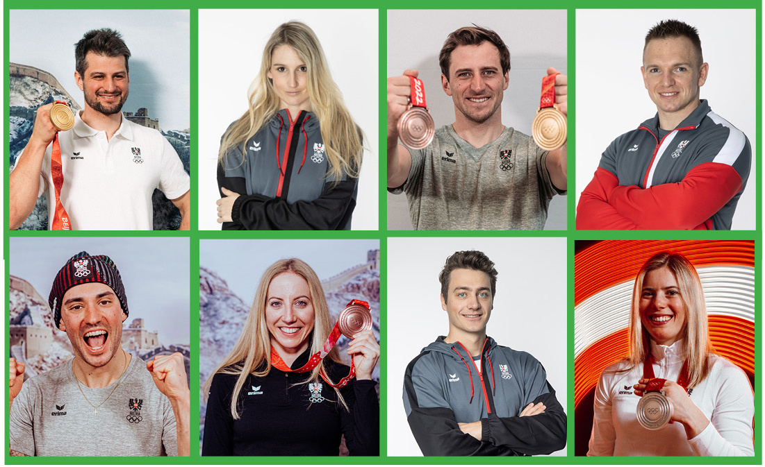 18 Medaillen für das Olympic Team Austria