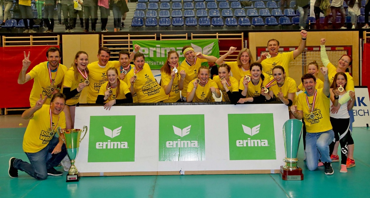 Frauen-Volleyball: Österreichische Spitze fest in der Hand von ERIMA