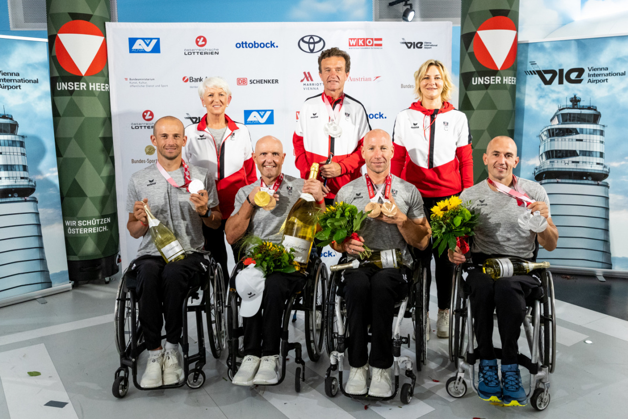 Gold, Silber & Bronze für das Paralympic Team Austria