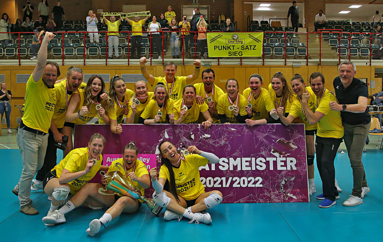 ASKÖ Steelvolleys LINZ Steg verteidigen den MEISTERTITEL!