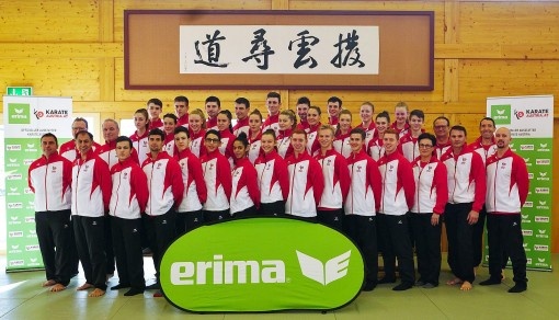 ERIMA stärkt olympische Sportarten mit Engagement bei Karate Austria 