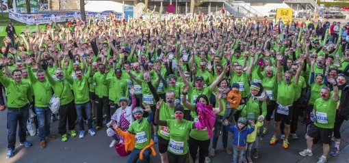 Linz-Marathon: Hotel Guglwald-Team mit mehr als 1.000 Läufern in ERIMA-Grün