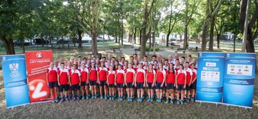Youth Olympic Team Austria bei den EYOF in Györ