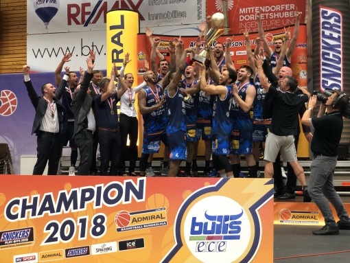 Bulls Kapfenberg setzen in ERIMA neue Basketball-Titelmaßstäbe