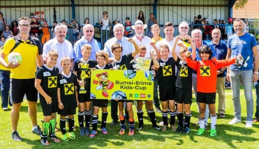 Zell und Melk jubeln beim Sumsi Erima Kids Cup 2018