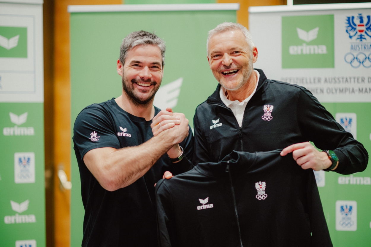 Athleten eingekleidet: ERIMA setzt bei  Olympia auf Qualität und Tragekomfort